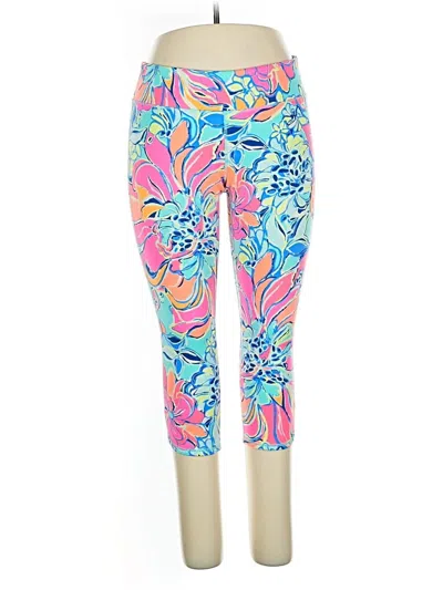 Pre-owned Lilly Pulitzer Luxletic Active Pants In Pink