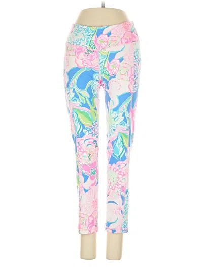 Pre-owned Lilly Pulitzer Luxletic Active Pants In Pink