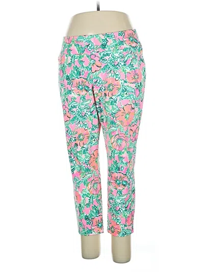 Pre-owned Lilly Pulitzer Luxletic Active Pants In Pink