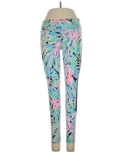 Pre-owned Lilly Pulitzer Luxletic Active Pants In Pink