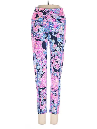 Pre-owned Lilly Pulitzer Luxletic Active Pants In Pink