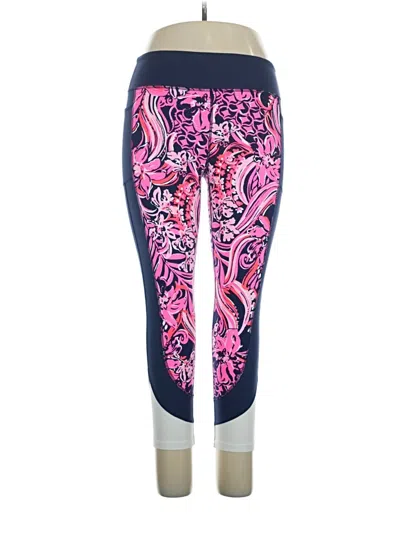Pre-owned Lilly Pulitzer Luxletic Active Pants In Pink