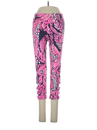 Pre-owned Lilly Pulitzer Luxletic Active Pants In Pink