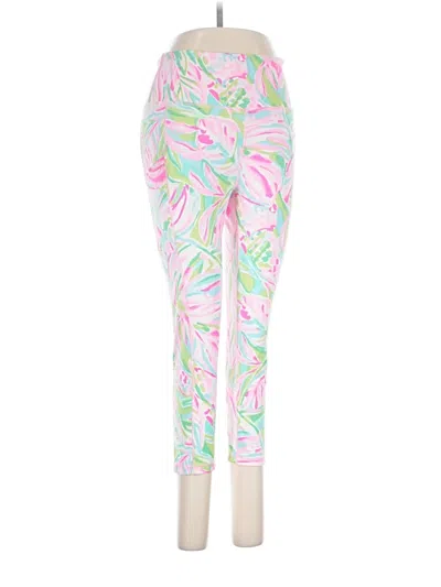 Pre-owned Lilly Pulitzer Luxletic Active Pants In Pink
