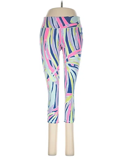 Pre-owned Lilly Pulitzer Luxletic Active Pants In Pink