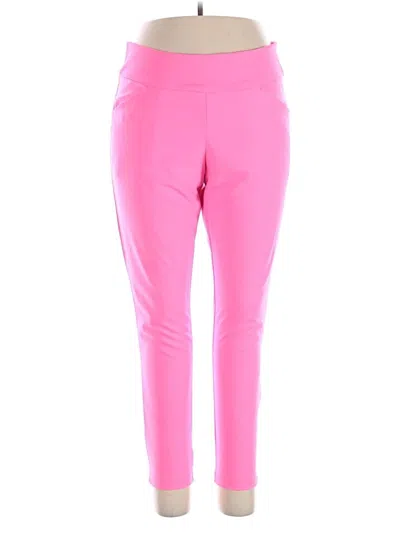 Pre-owned Lilly Pulitzer Luxletic Active Pants In Pink