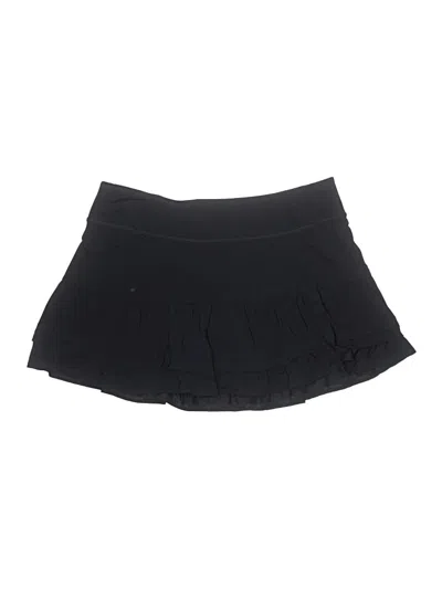 Pre-owned Lilly Pulitzer Luxletic Active Skort In Black