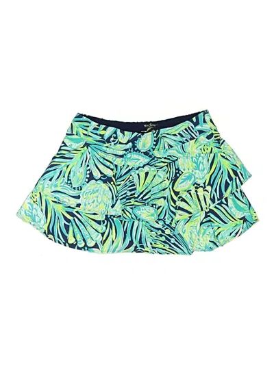 Pre-owned Lilly Pulitzer Luxletic Active Skort In Green