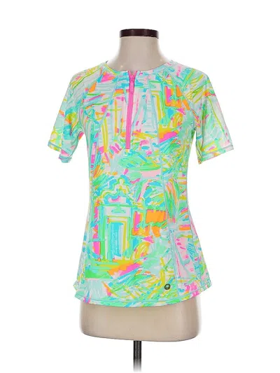 Pre-owned Lilly Pulitzer Luxletic Active T-shirt In Green