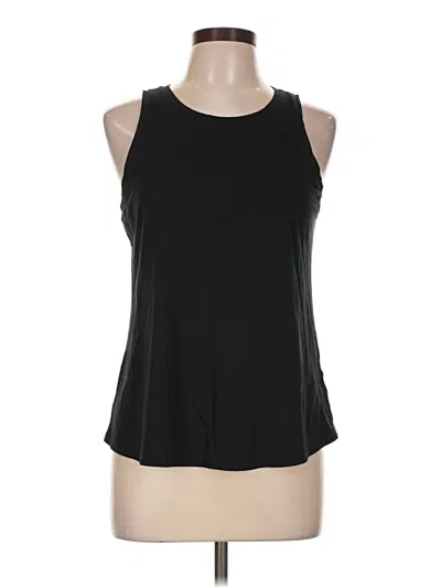 Pre-owned Lilly Pulitzer Luxletic Active Tank Top In Black