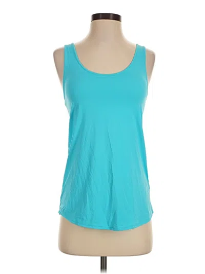 Pre-owned Lilly Pulitzer Luxletic Active Tank Top In Teal