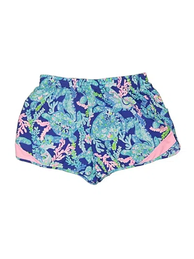 Pre-owned Lilly Pulitzer Luxletic Athletic Shorts In Blue
