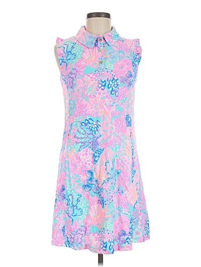Pre-owned Lilly Pulitzer Luxletic Casual Dress In Pink