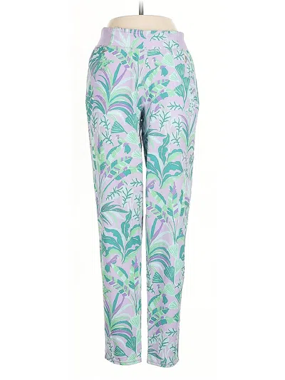 Pre-owned Lilly Pulitzer Luxletic Casual Pants In Blue