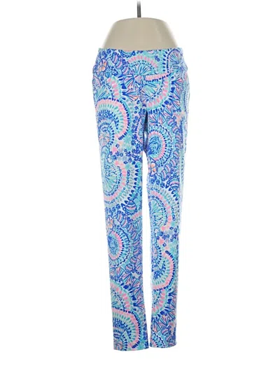 Pre-owned Lilly Pulitzer Luxletic Casual Pants In Blue
