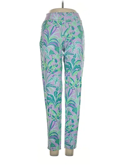 Pre-owned Lilly Pulitzer Luxletic Casual Pants In Blue