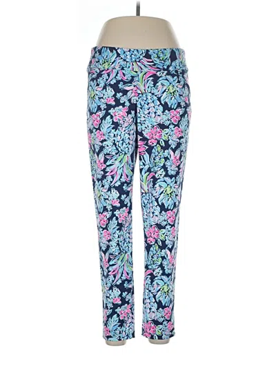 Pre-owned Lilly Pulitzer Luxletic Casual Pants In Blue