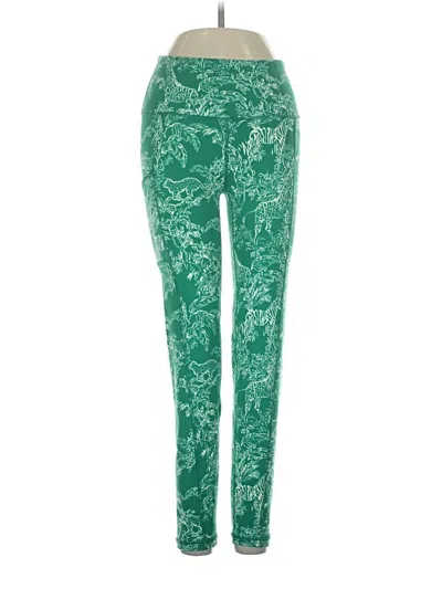 Pre-owned Lilly Pulitzer Luxletic Casual Pants In Green