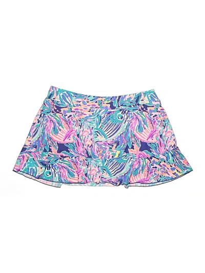 Pre-owned Lilly Pulitzer Luxletic Casual Skirt In Blue