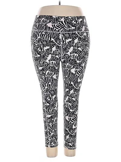 Pre-owned Lilly Pulitzer Luxletic Leggings In Black