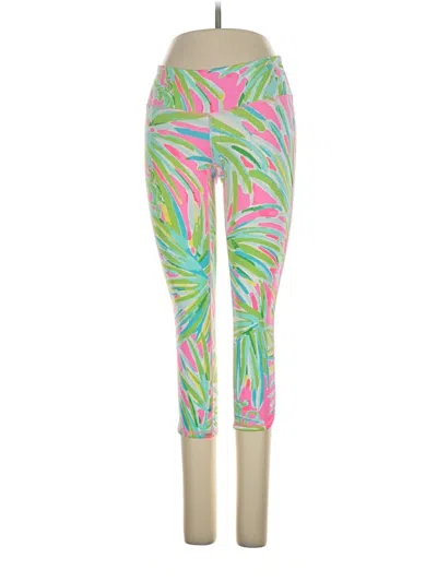 Pre-owned Lilly Pulitzer Luxletic Leggings In Pink