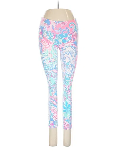 Pre-owned Lilly Pulitzer Luxletic Leggings In Pink