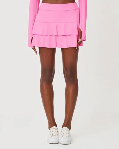 Lilly Pulitzer Luxletic Lunan Skort In Pink Worth