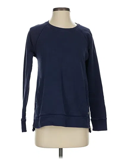 Pre-owned Lilly Pulitzer Luxletic Pullover Sweater In Blue