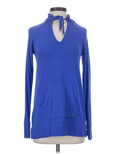 Pre-owned Lilly Pulitzer Luxletic Pullover Sweater In Blue