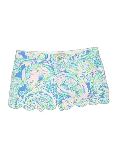 Pre-owned Lilly Pulitzer Luxletic Shorts In Blue