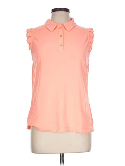 Pre-owned Lilly Pulitzer Luxletic Sleeveless T-shirt In Orange