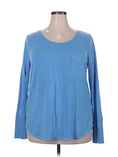 Pre-owned Lilly Pulitzer Luxletic Sweatshirt In Blue