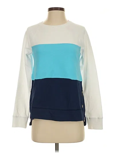 Pre-owned Lilly Pulitzer Luxletic Sweatshirt In Blue