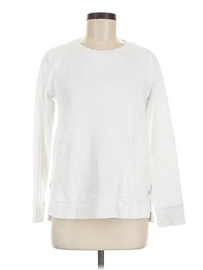 Pre-owned Lilly Pulitzer Luxletic Sweatshirt In Ivory