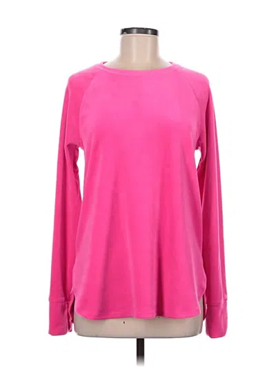 Pre-owned Lilly Pulitzer Luxletic Sweatshirt In Pink