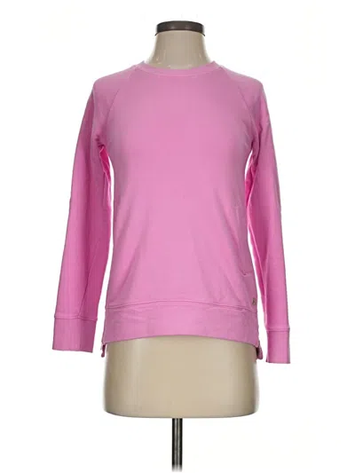 Pre-owned Lilly Pulitzer Luxletic Sweatshirt In Pink
