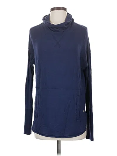 Pre-owned Lilly Pulitzer Luxletic Turtleneck Sweater In Blue