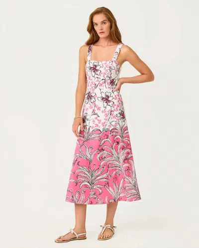 Lilly Pulitzer Maella Midi Dress In Confetti Pink In Multi