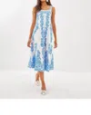 Lilly Pulitzer Maella Midi Dress In Resort White Sunny Side Up