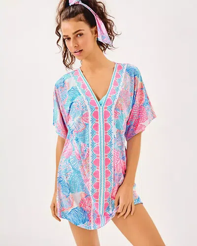 Lilly Pulitzer Malachi V-neck Cover-up In Multi