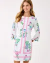 Lilly Pulitzer Margaux 3/4 Sleeve Dress In White