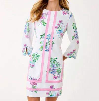 Lilly Pulitzer Margaux Dress In Resort White Dee Lightful