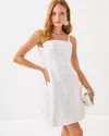 Lilly Pulitzer Marissa Dress In Resort White Peony Bloom Organza Jacquard