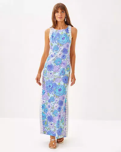Lilly Pulitzer Marleigh Maxi Shift Dress In Multi Let It Gogh