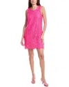 Lilly Pulitzer Marquet Crochet Shift Dress In Pink