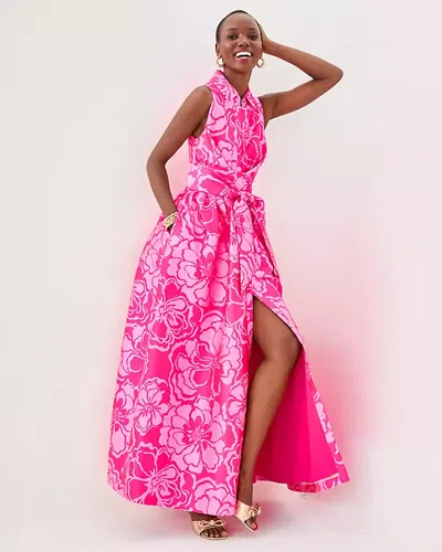 Lilly Pulitzer Marria Jacquard Maxi Dress In Multi