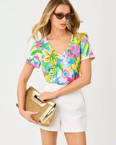 Lilly Pulitzer Maryetta Top In Multi