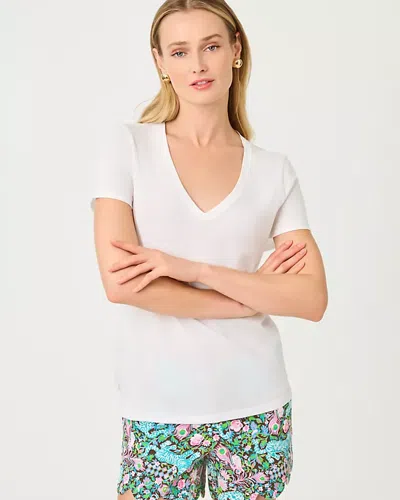 Lilly Pulitzer Maryetta Top In White