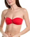 Lilly Pulitzer Mayz Bandeau Top In Red