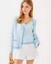 Lilly Pulitzer Meilani Sweater Set In Bluette Brandmark Jacquard